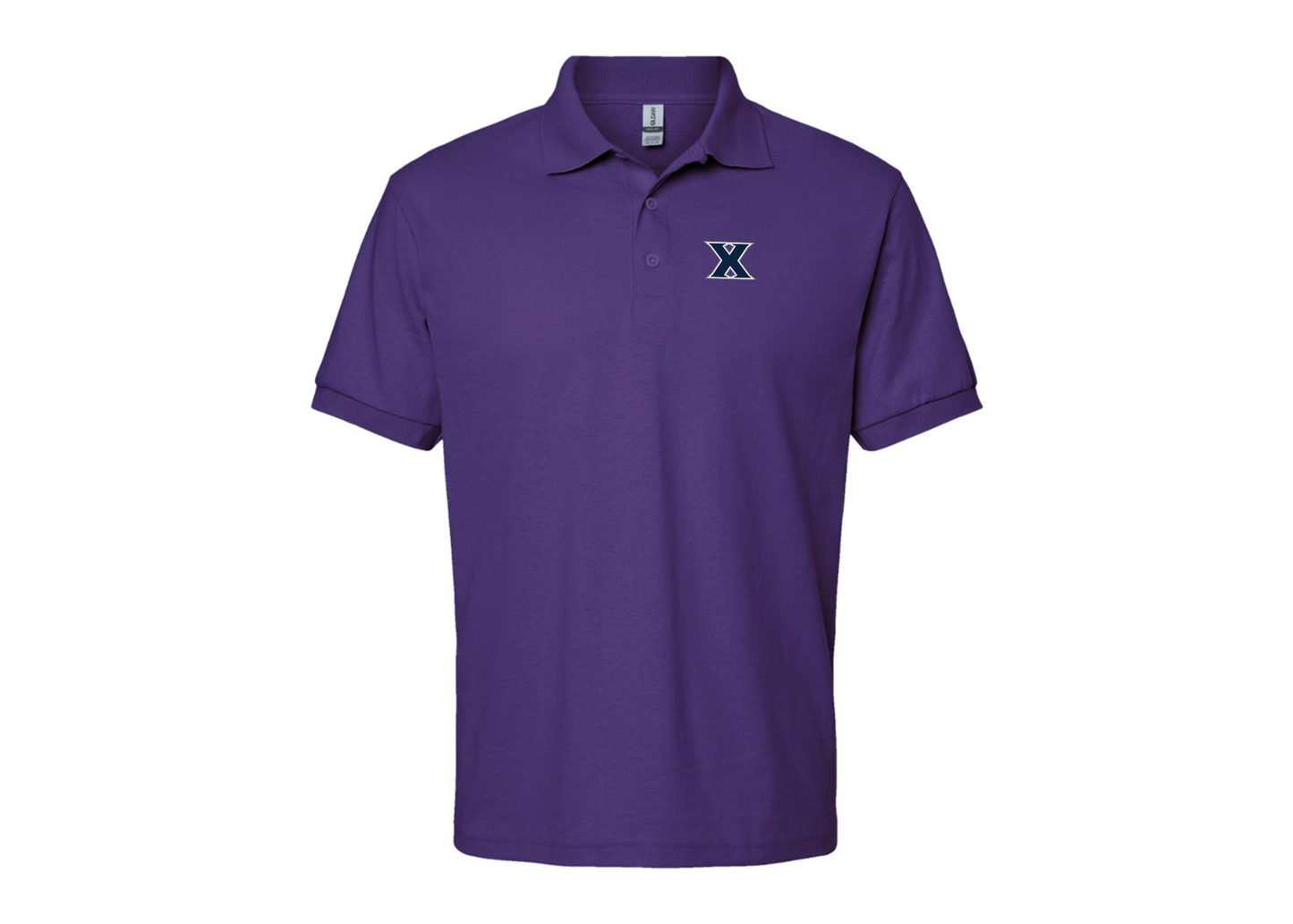Men's Xavier Musketeers Gildan Dry Blend Jersey Polo