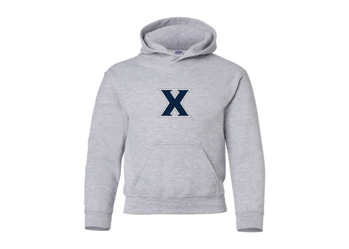 Youth Xavier Musketeers Gildan Heavy Blend  Hooded Sweatshirt