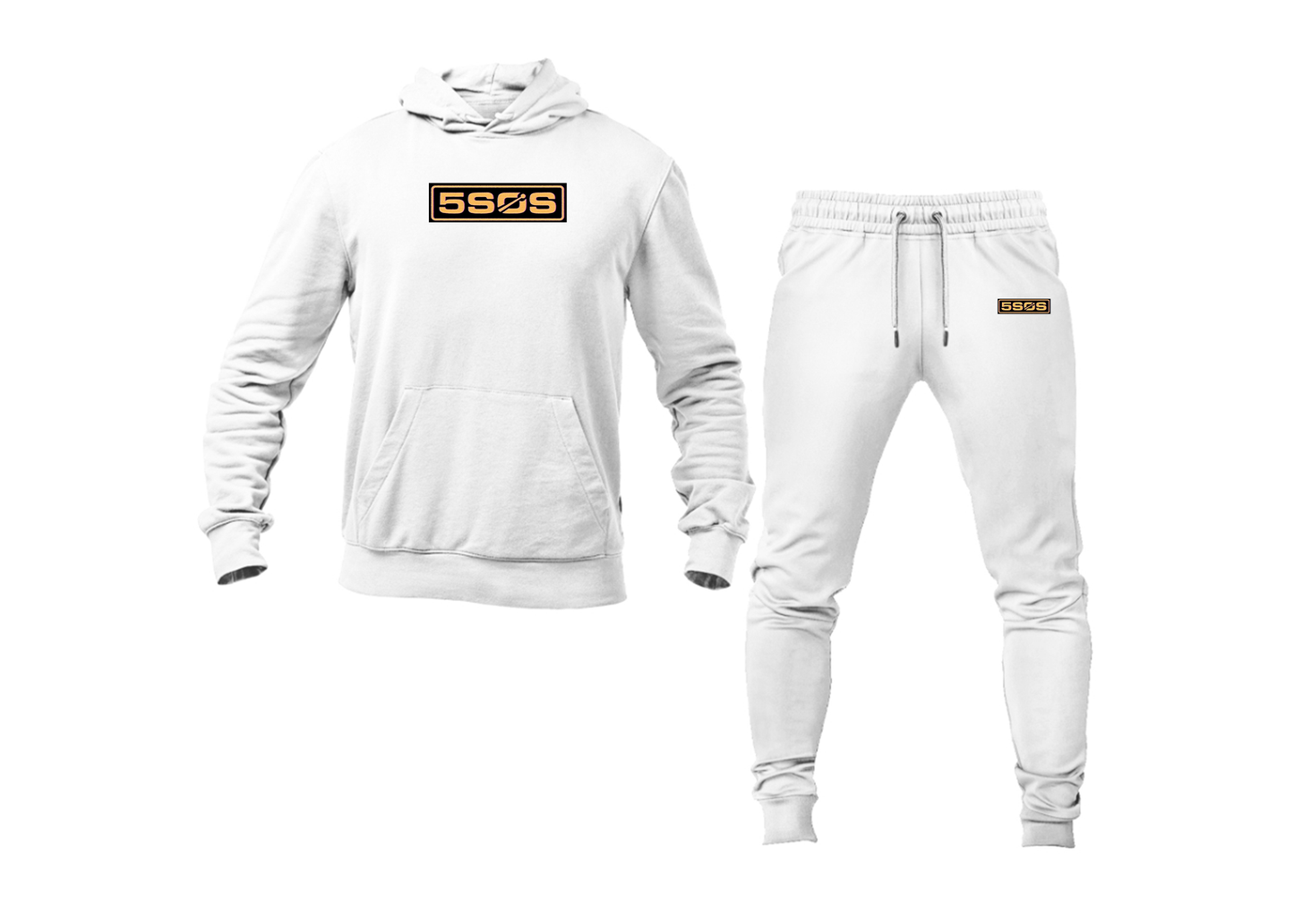 Men's 5sos Logo Hoodie Joggers Set