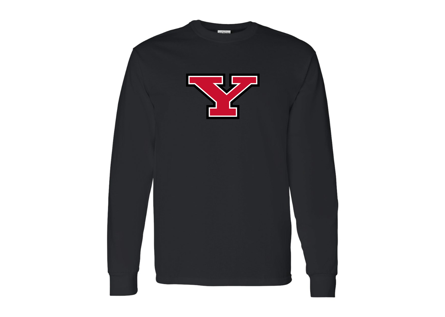 Men's Youngstown State Penguins Gildan Heavy Cotton Long Sleeve T-Shirt