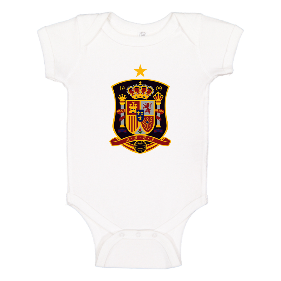 Spain National Soccer Team Baby Romper Onesie