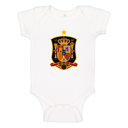 Spain National Soccer Team Baby Romper Onesie