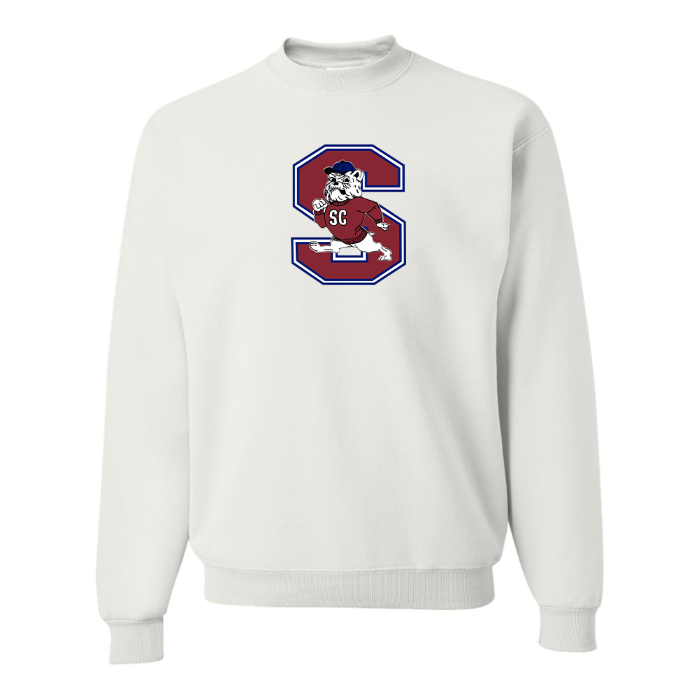 Men's South Carolina State Bulldogs Logo JERZEES NuBlend Crewneck Sweatshirt