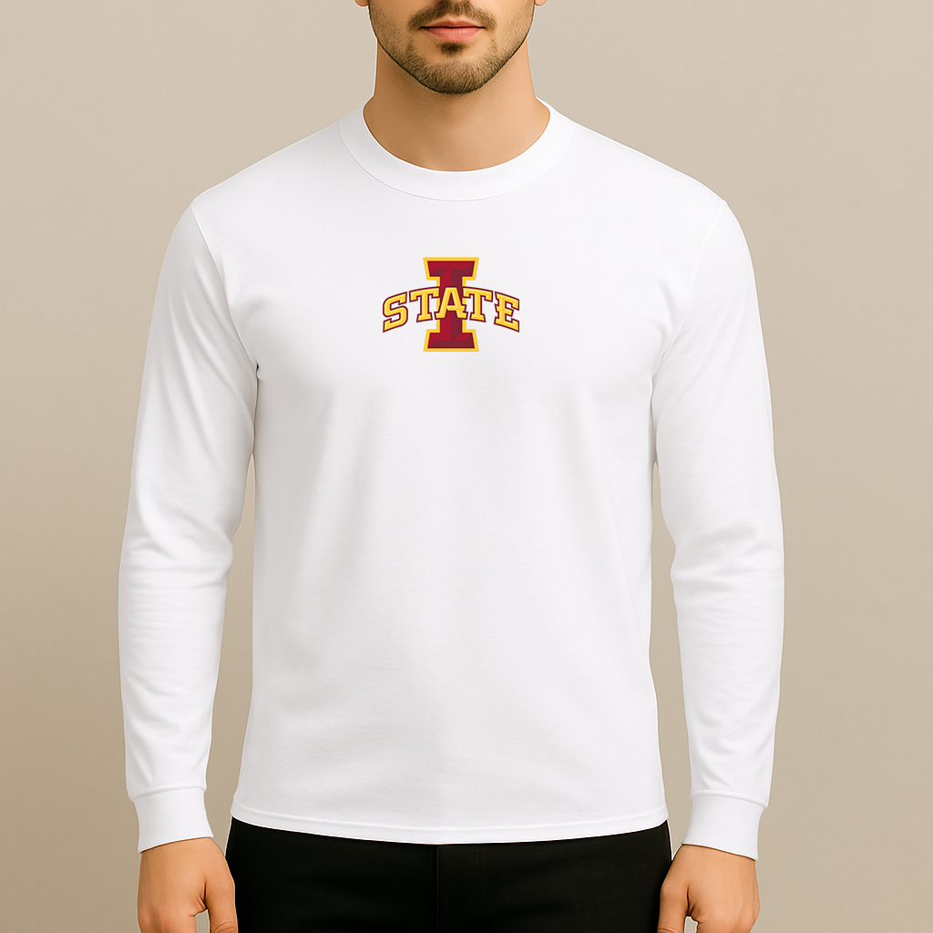 Men's Iowa State Cyclones Logo Long Sleeve T-Shirt