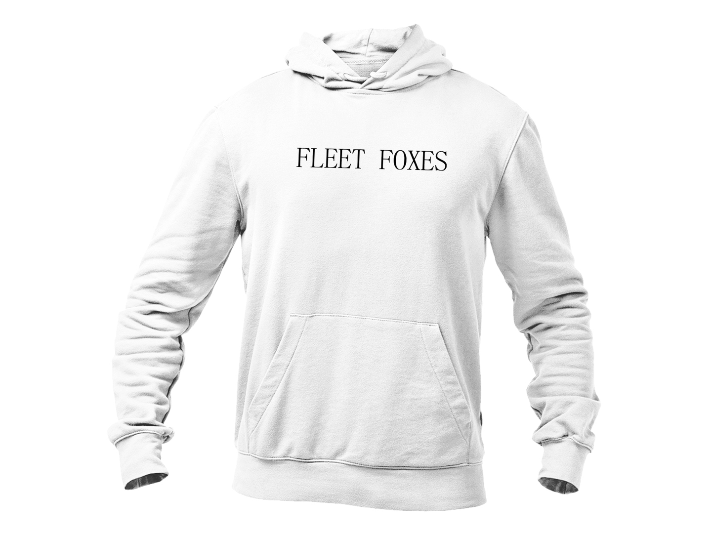 Men's Fleet Foxes Logo Gildan  Heavy Blend Hooded Sweatshirt