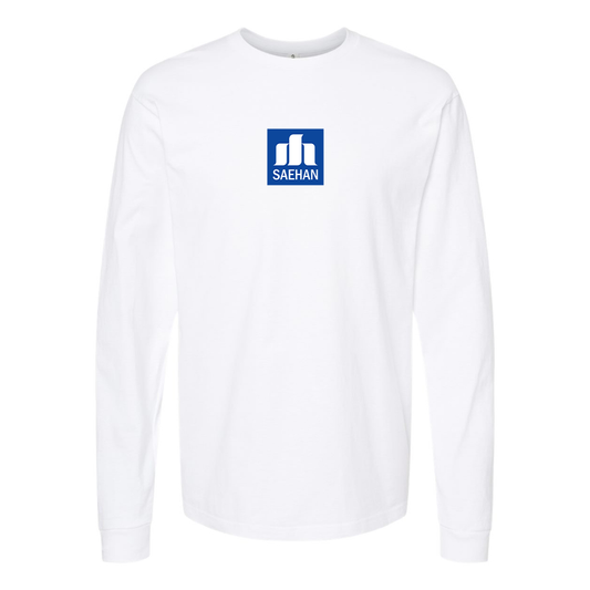Men's Saehan Motors Logo Long Sleeve T-Shirt