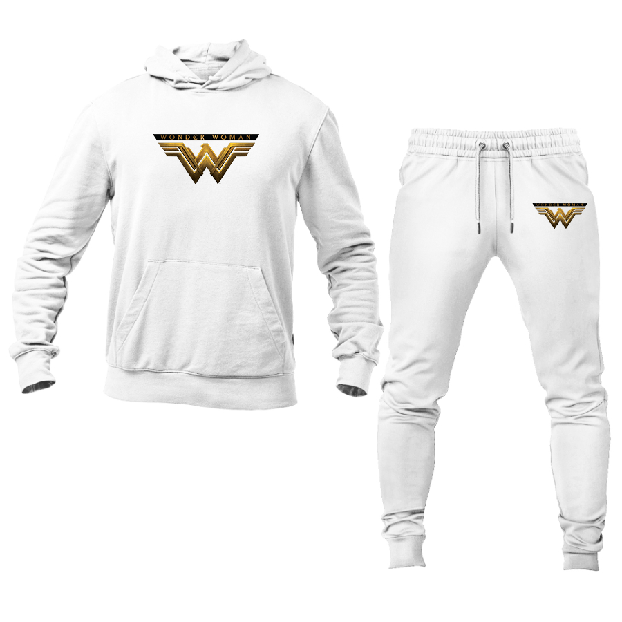 Men's Wonder Woman DC Superhero Hoodie Joggers Set