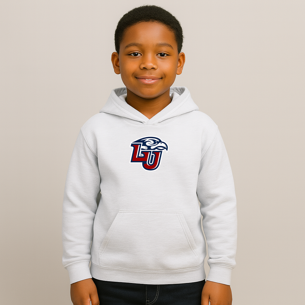 Youth Liberty Flames Logo Pullover Hoodie