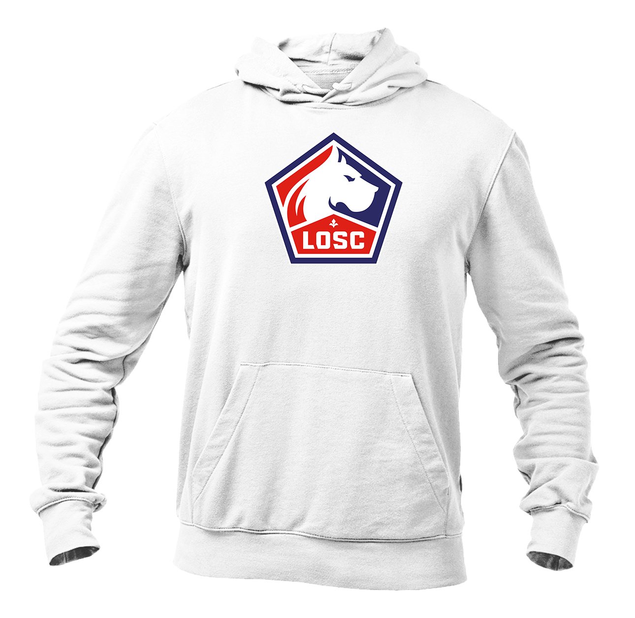 Men's Lille Olympique FC Pullover Hoodie