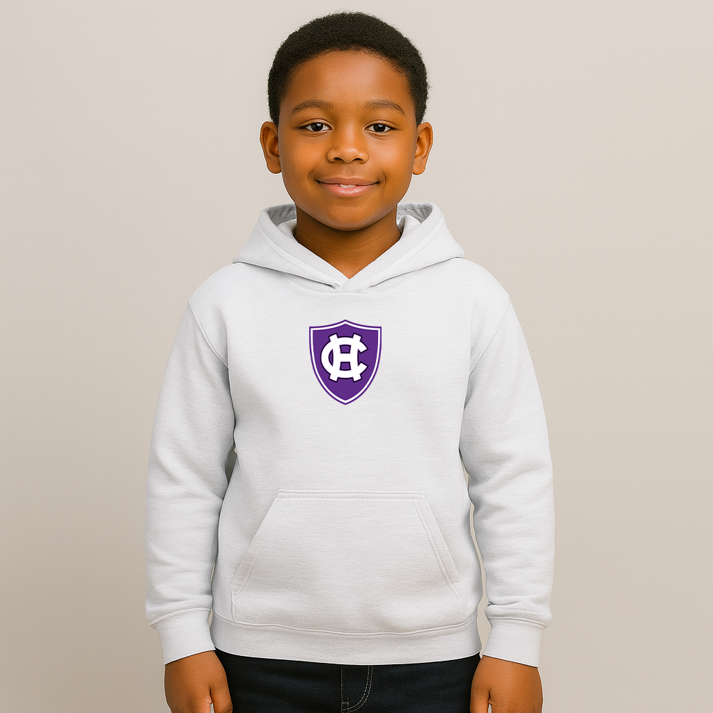 Youth Holy Cross Crusaders Logo Pullover Hoodie