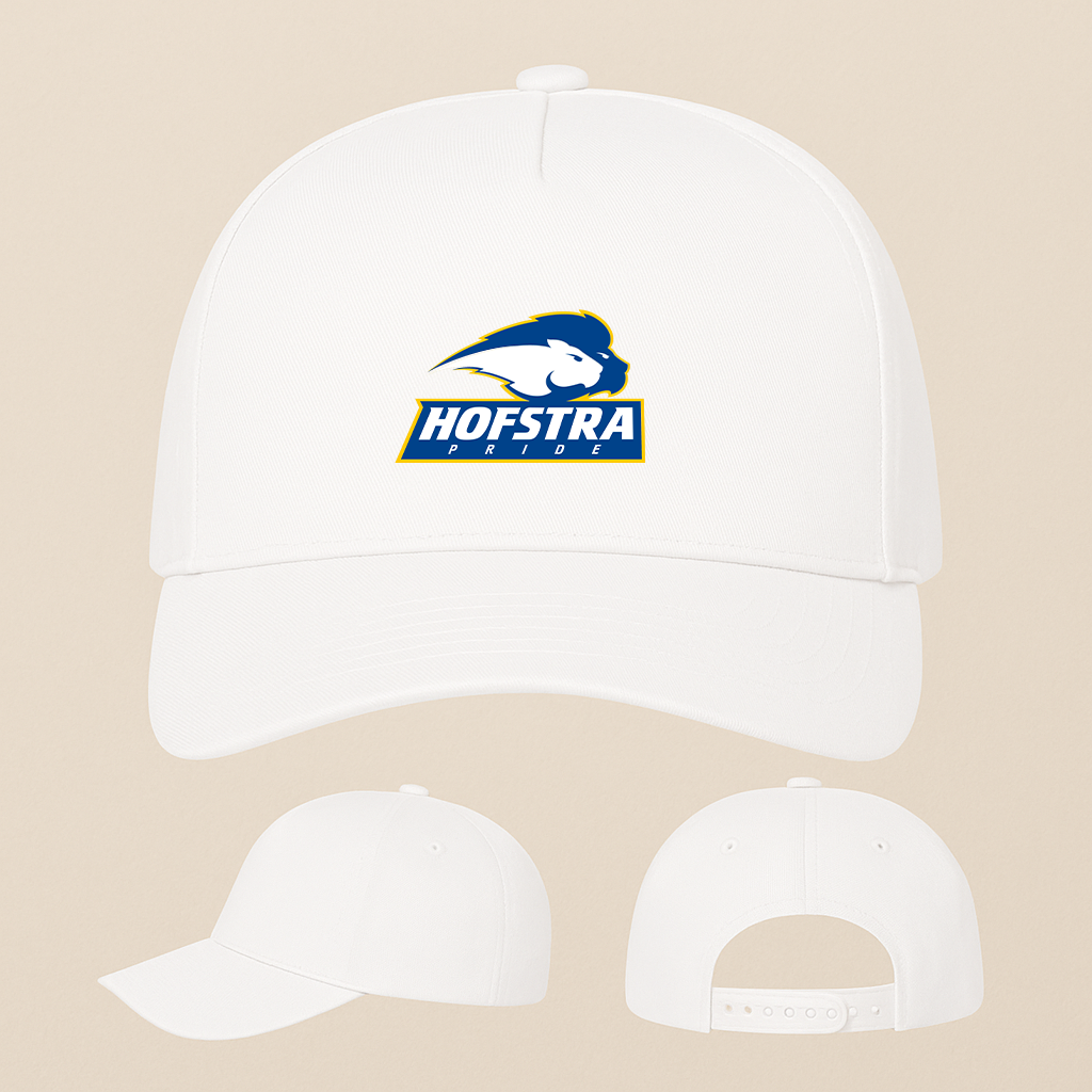 Hofstra Pride Logo Five Panel Twill Snapback Cap