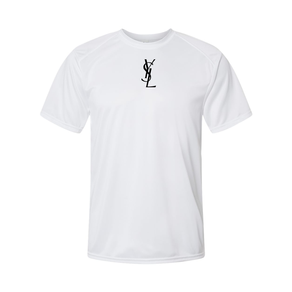 Men's YSL logo Polyester T-Shirt