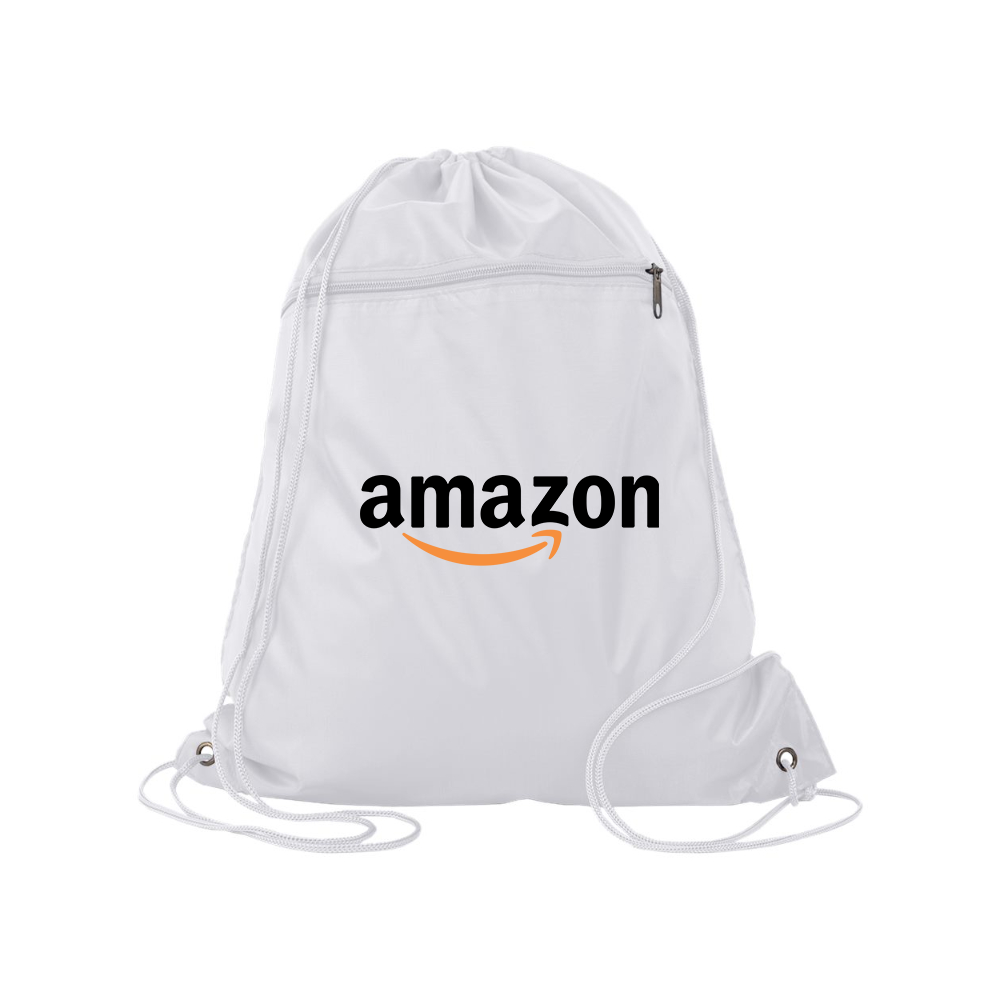 Amazon Logo Q-Tees - Polyester Cinchpack