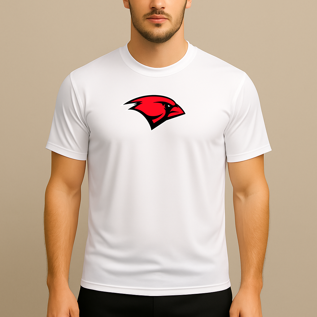 Men's Incarnate Word Cardinals Logo Polyester T-Shirt