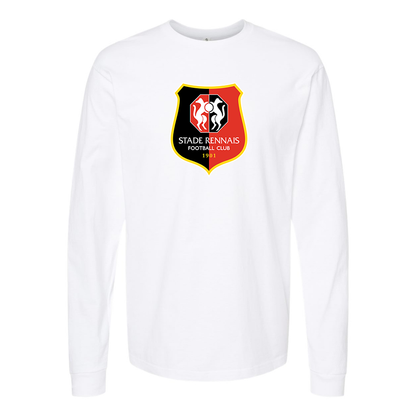 Youth Kids Stade Rennais FC Long Sleeve T-Shirt