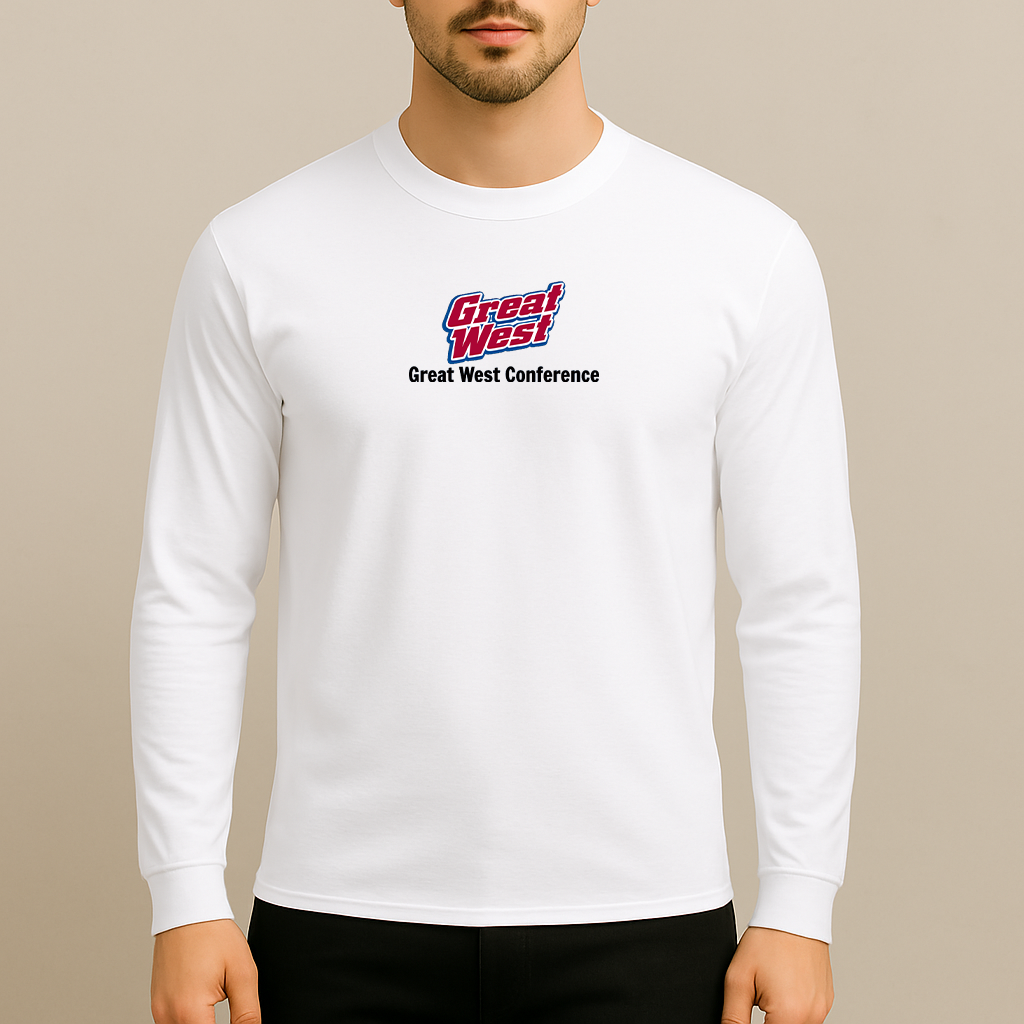 Men's Great West Conference Logo Long Sleeve T-Shirt