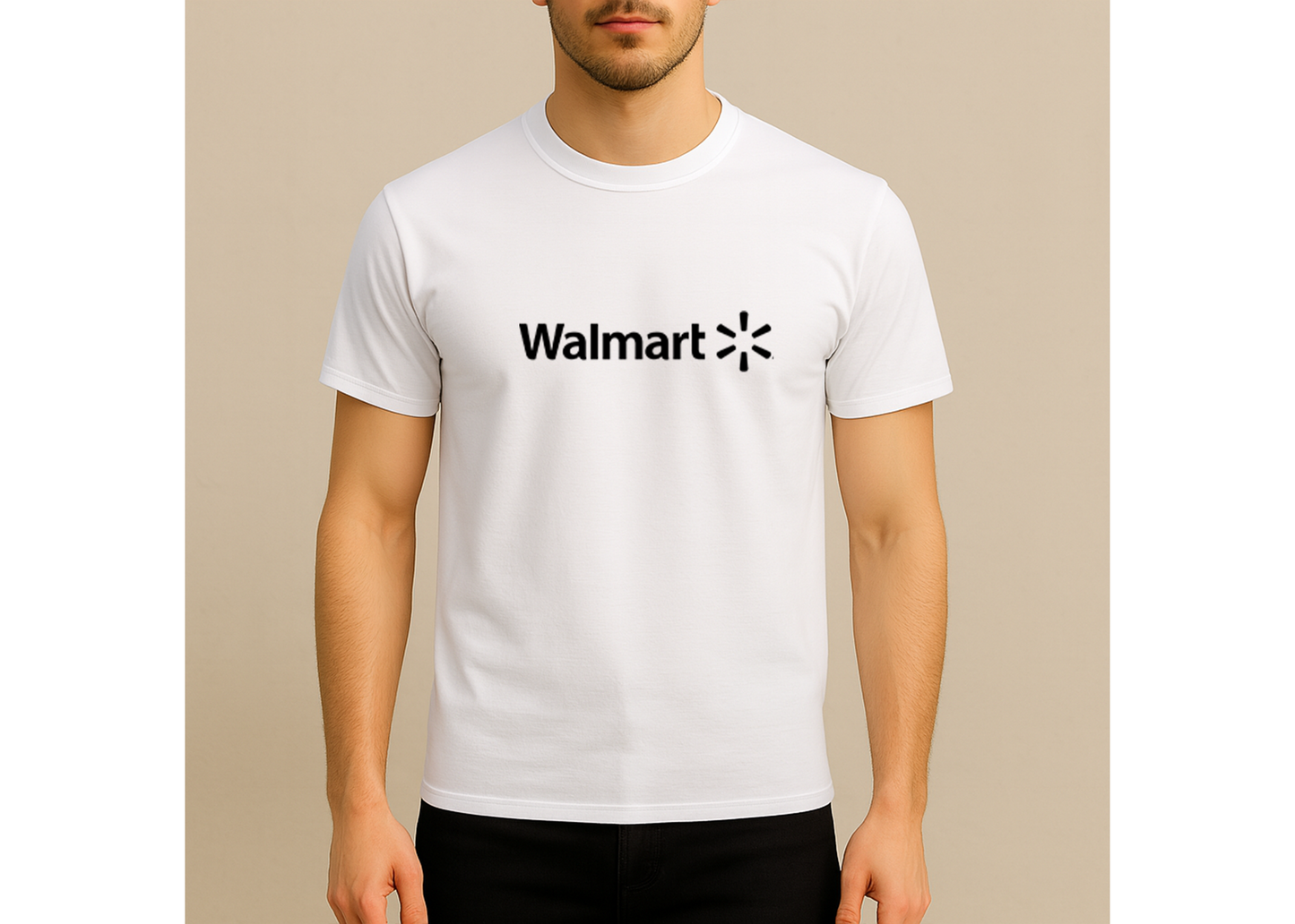 Men's Walmart Logo Cotton T-Shirt
