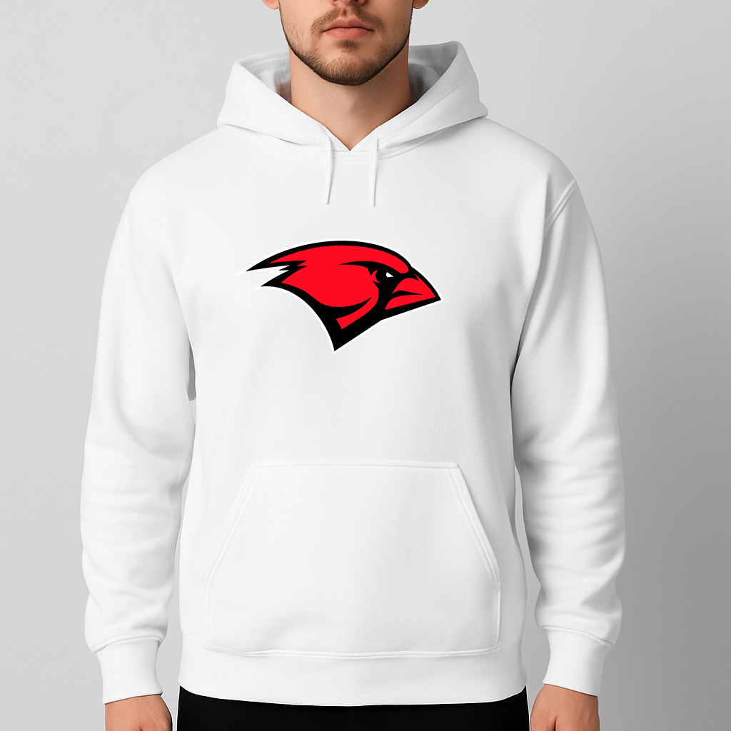 Men's Incarnate Word Cardinals Logo Pullover Hoodie