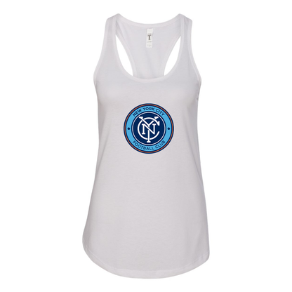 Women's New York City FC Racerback Tank Top