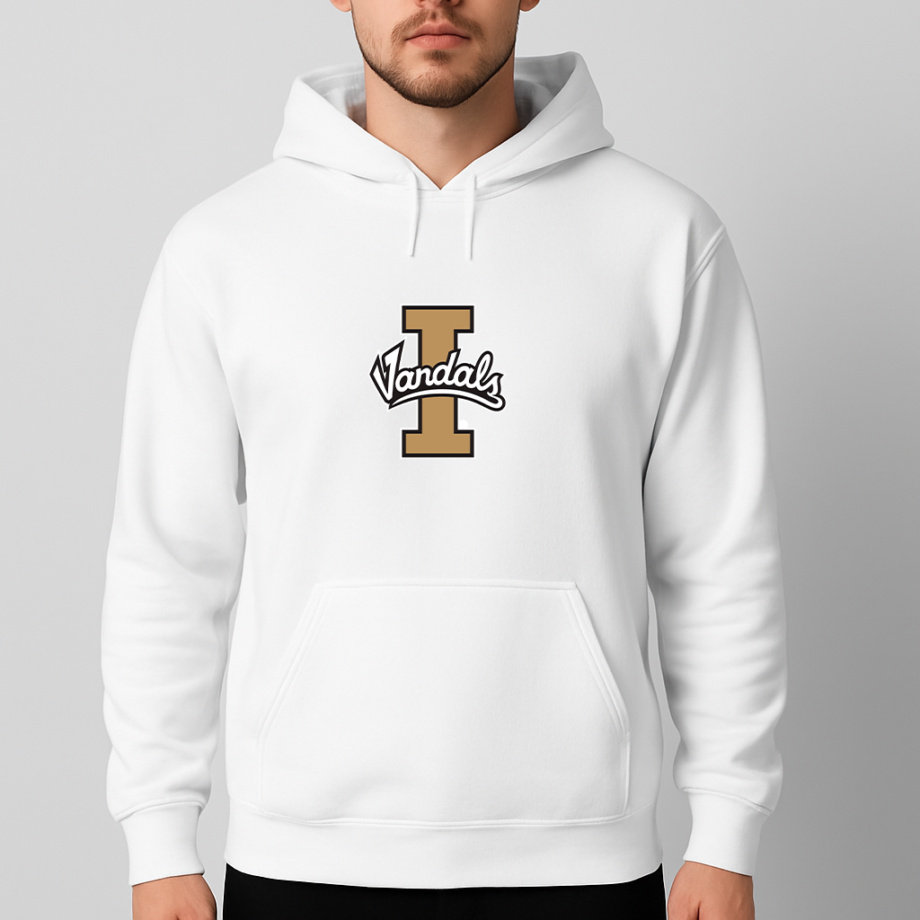 Men's Idaho Vandals Logo Pullover Hoodie