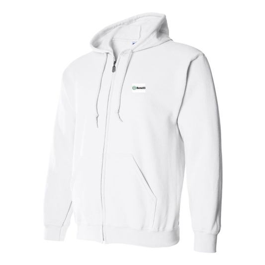 Men's Benelli Logo Zipper Hoodie