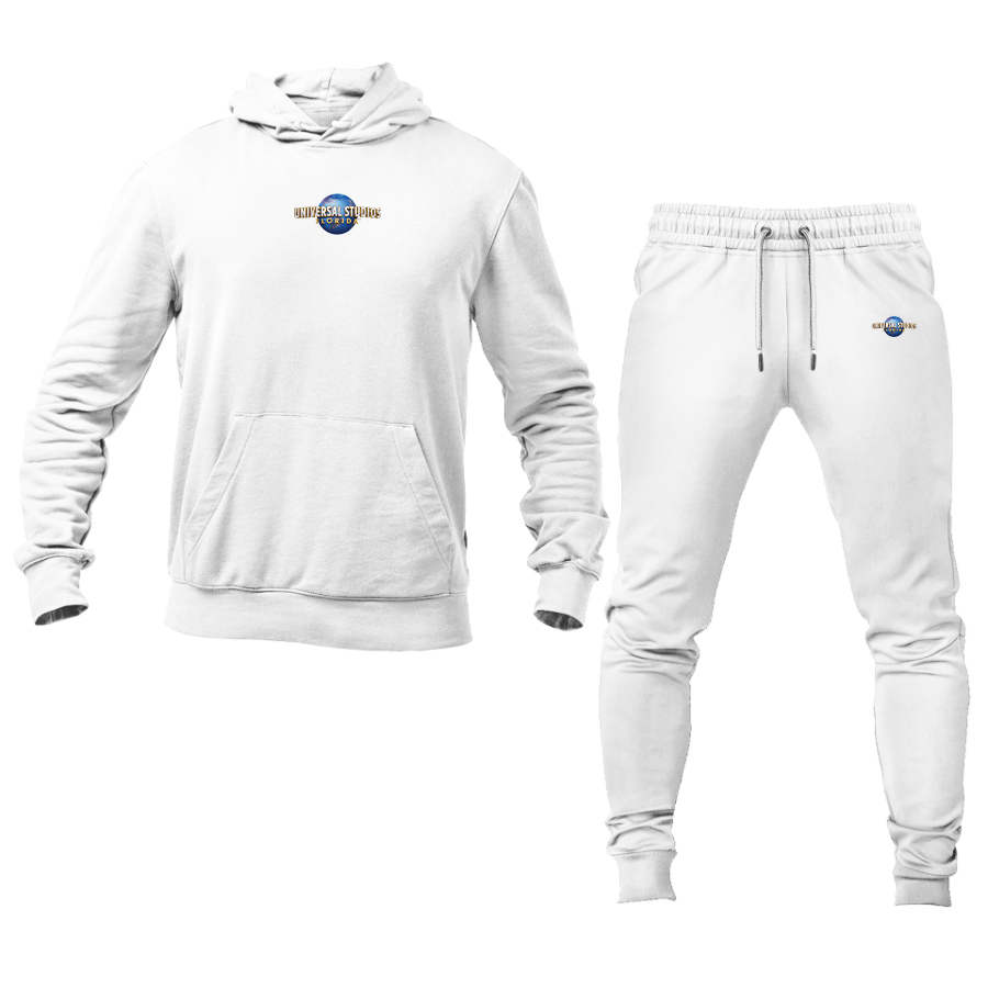 Men's Universal Studios Florida Logo Hoodie Joggers Set