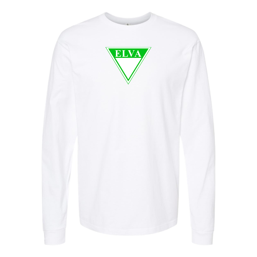 Men's Elva Logo Long Sleeve T-Shirt