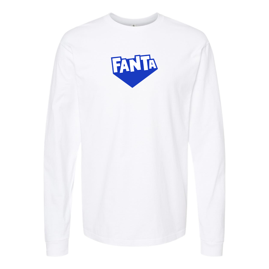 Men's Fanta Logo Long Sleeve T-Shirt