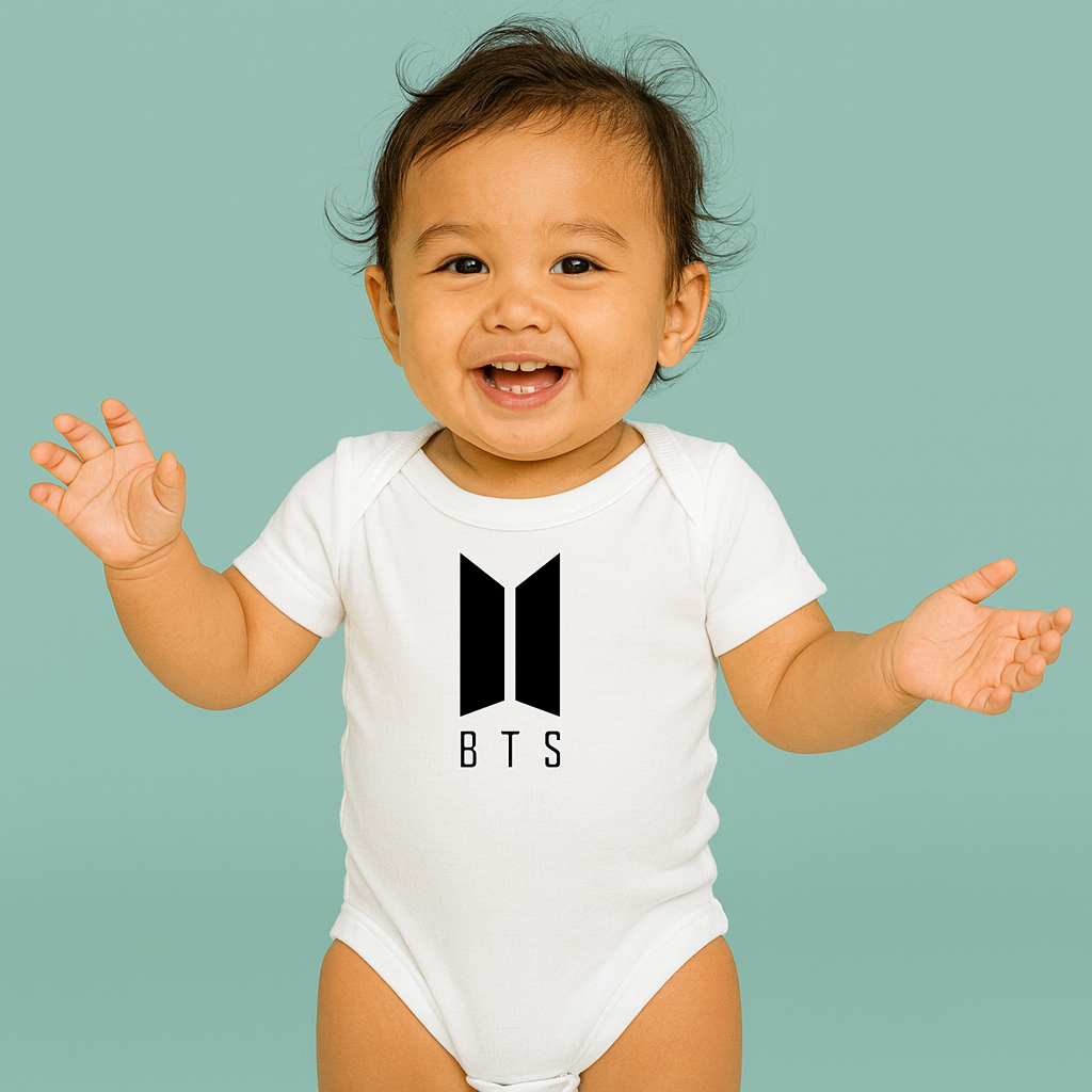 BTS Music Baby Romper Onesie