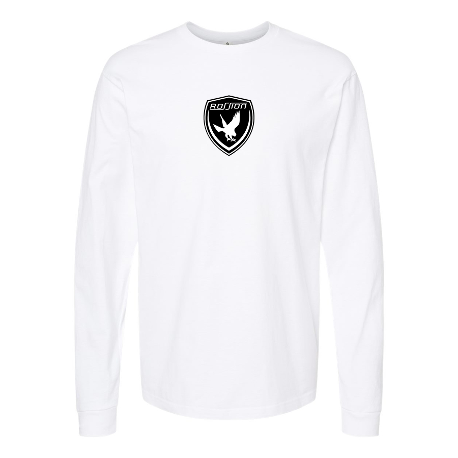 Youth Rossion Logo Cotton Long Sleeve T-Shirt
