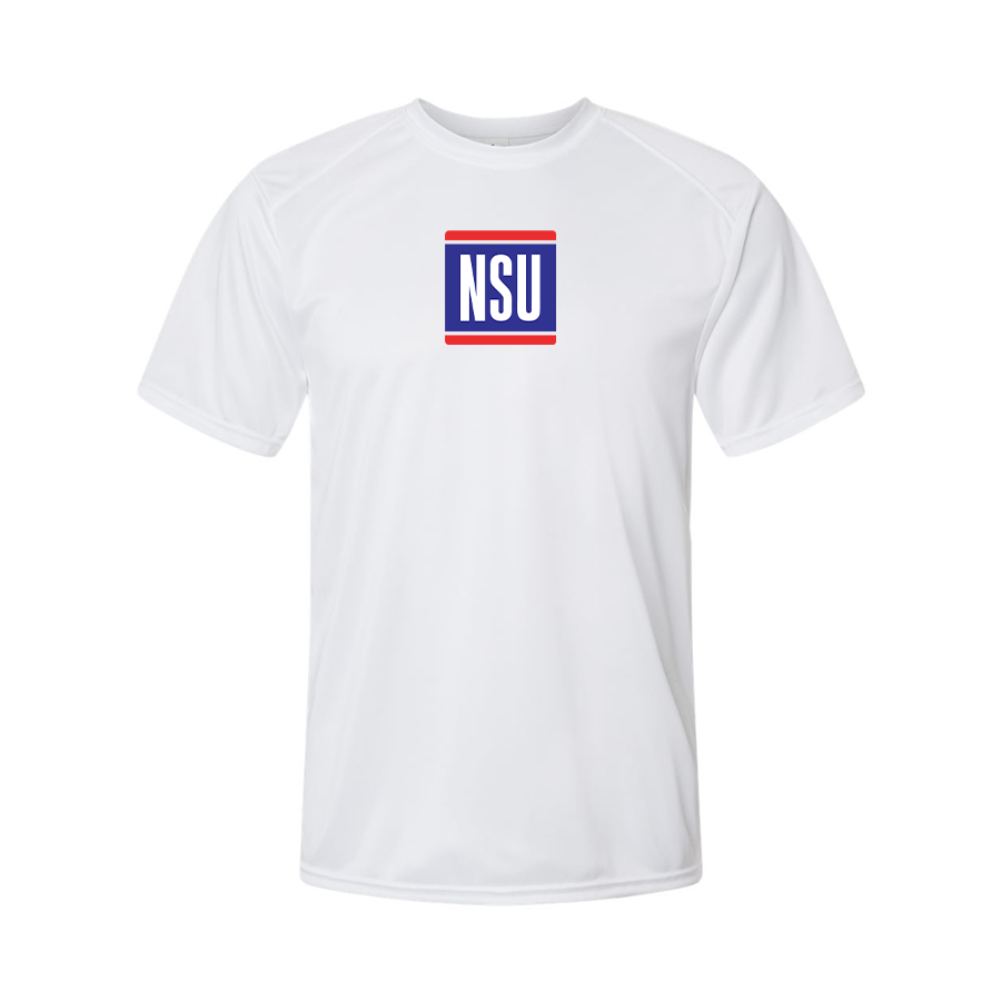 Men's NSU Logo Polyester T-Shirt