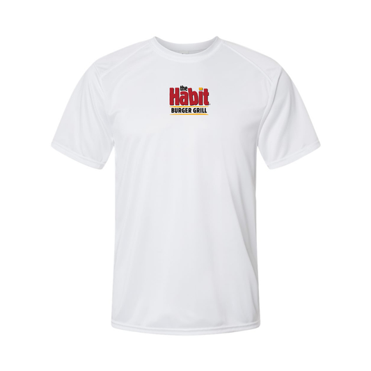 Men's The Habit Burger Grill Logo Polyester T-Shirt