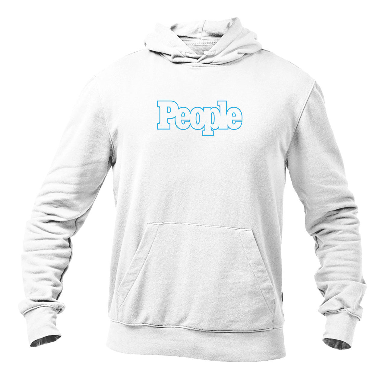 Men's People Magazine Logo Softstyle Midweight Hooded Sweatshirt