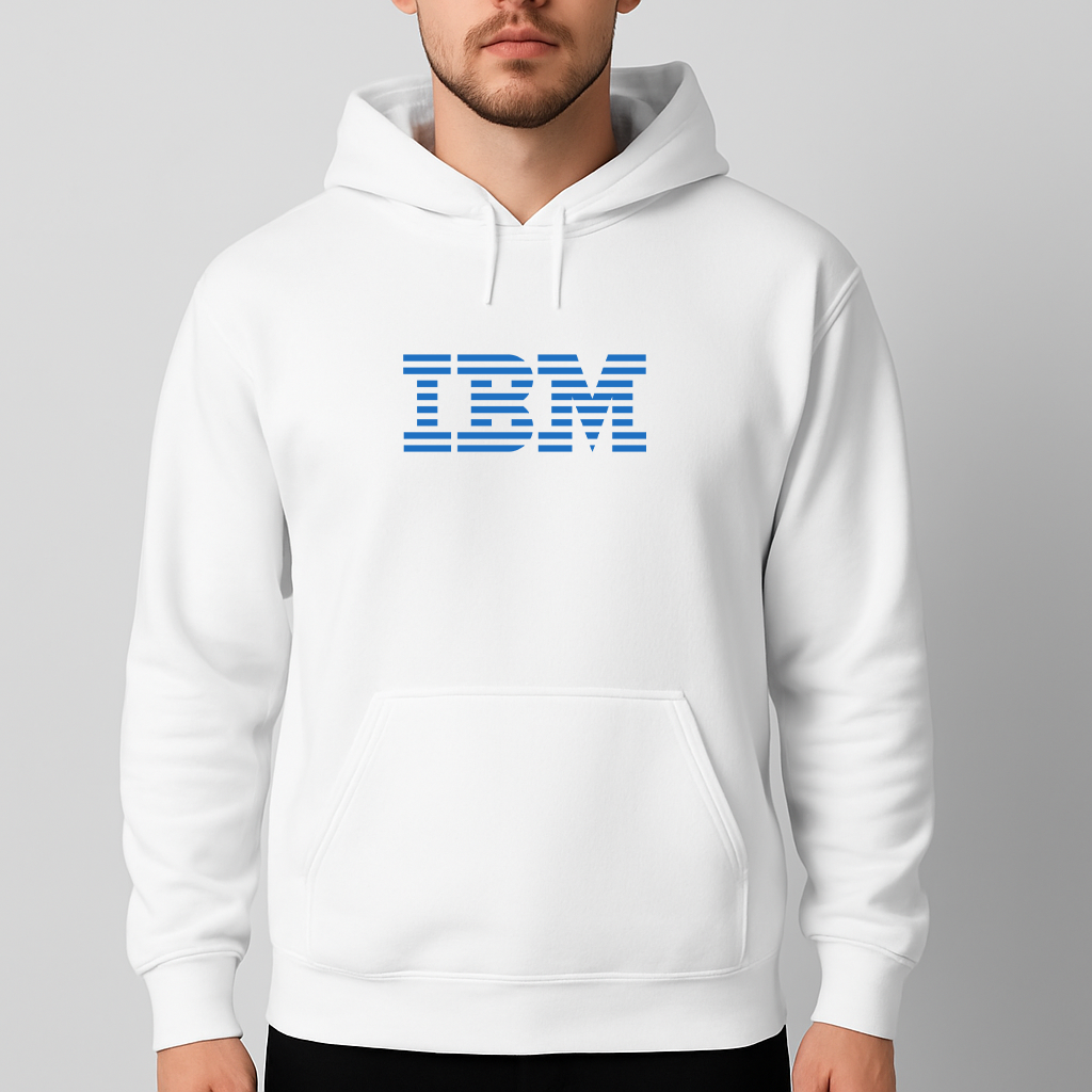 Men's IBM Logo Pullover Hoodie