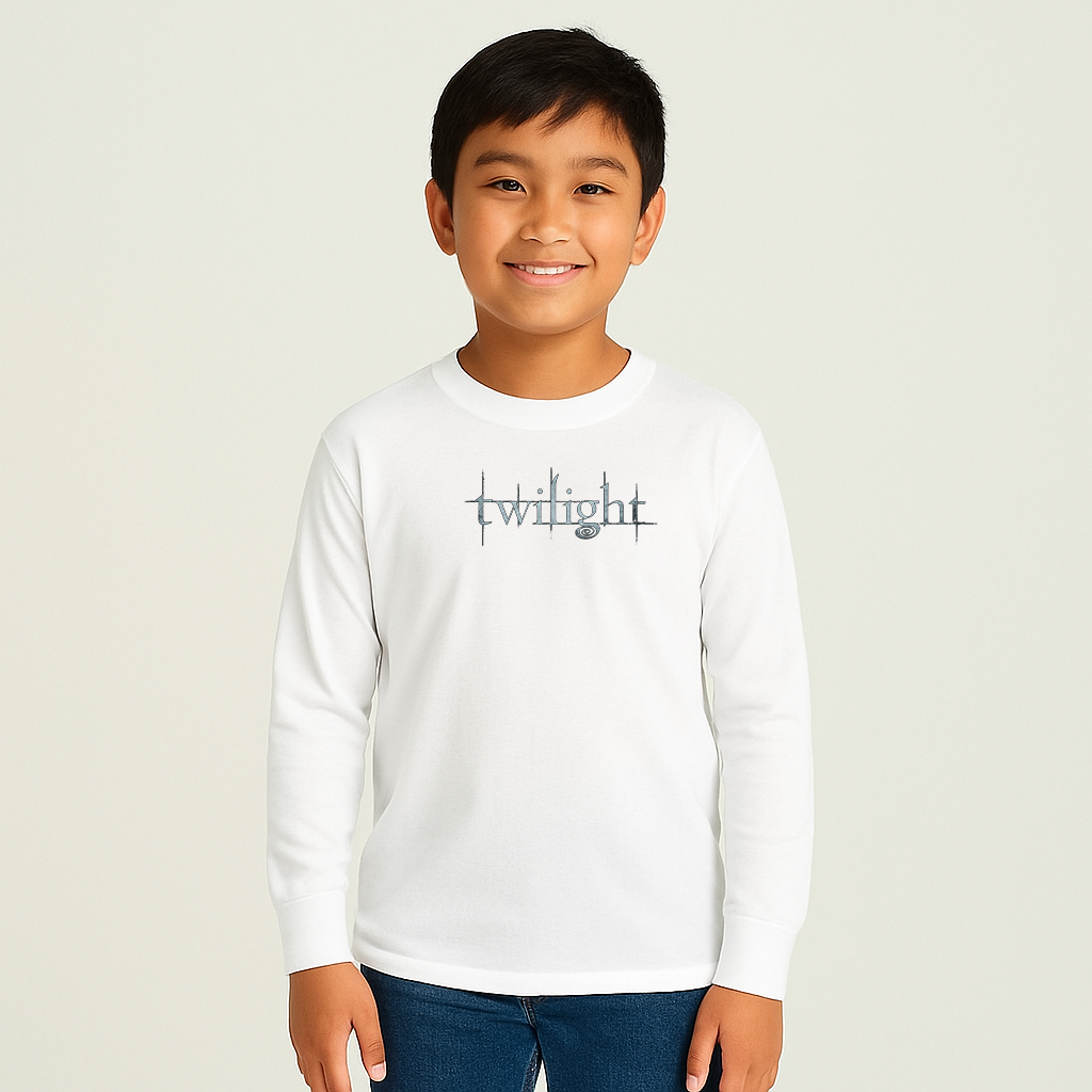 Youth Kids Twilight Movie Long Sleeve T-Shirt