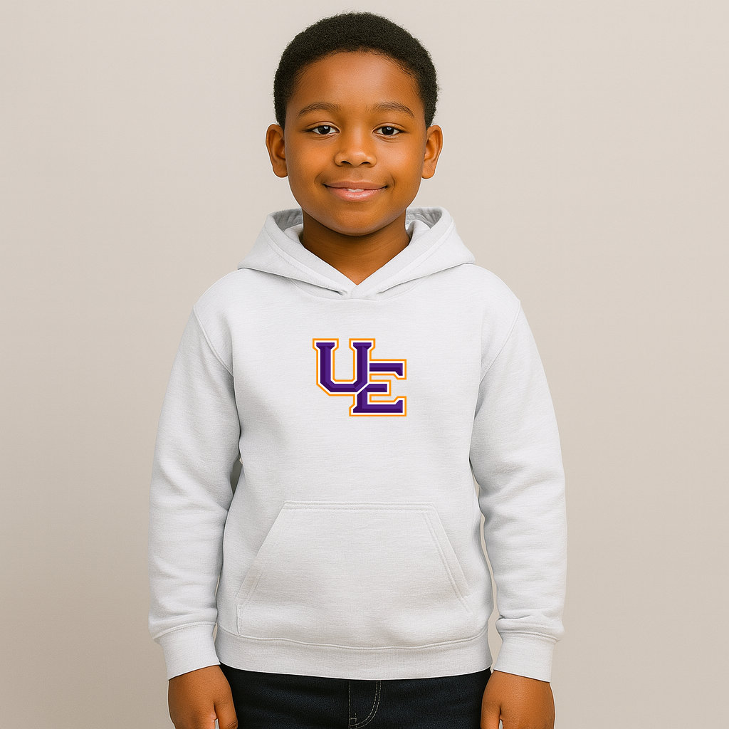 Youth Evansville Purple Aces Logo Pullover Hoodie
