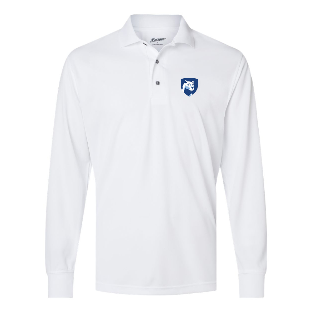 Men's Penn State Symbol  Paragon Prescott Long Sleeve Polo
