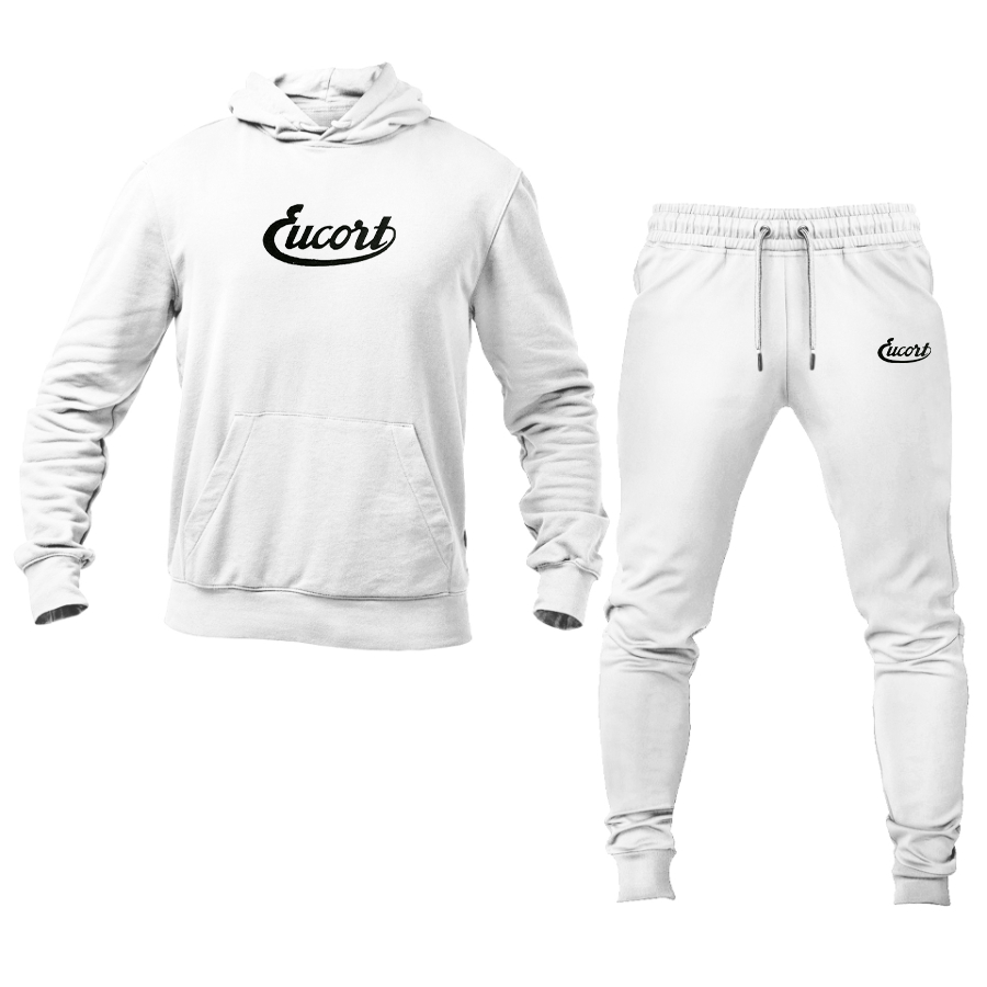 Men's Eucort Logo Hoodie Joggers Set