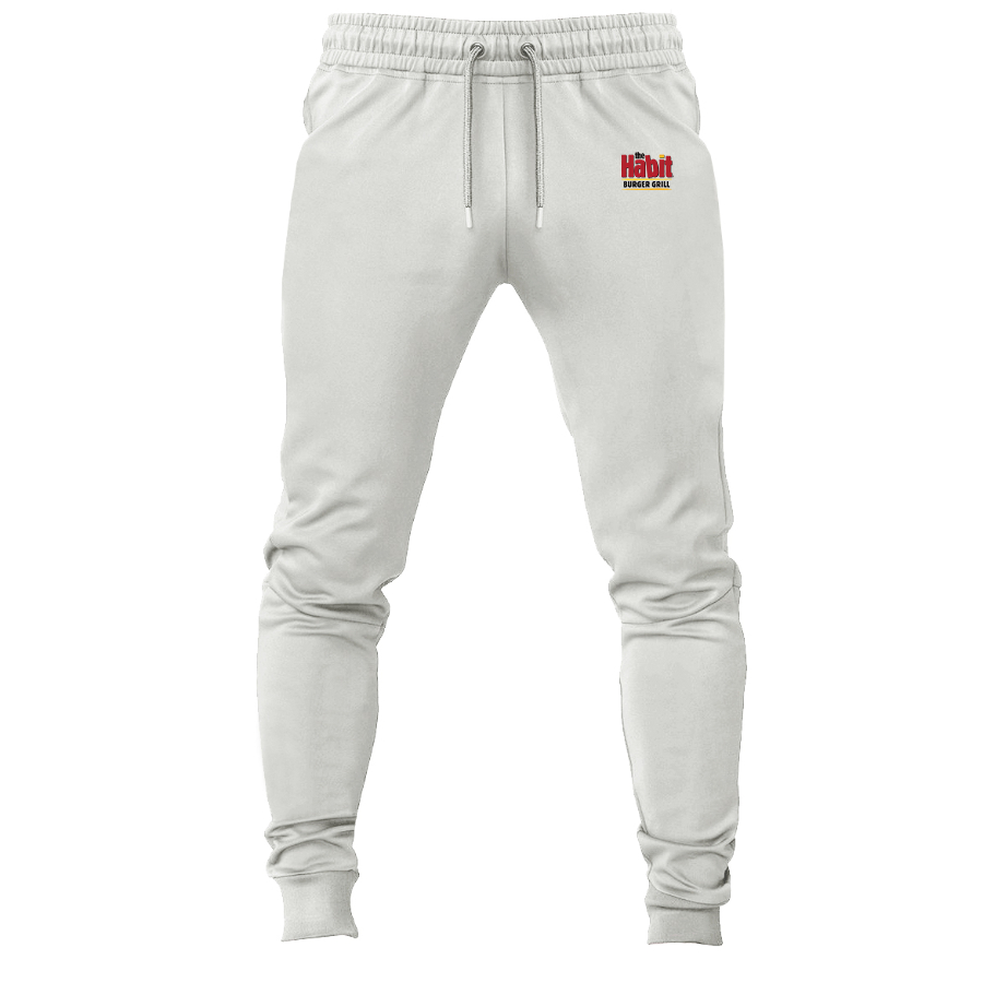 Men's The Habit Burger Grill Logo Joggers Sweatpants