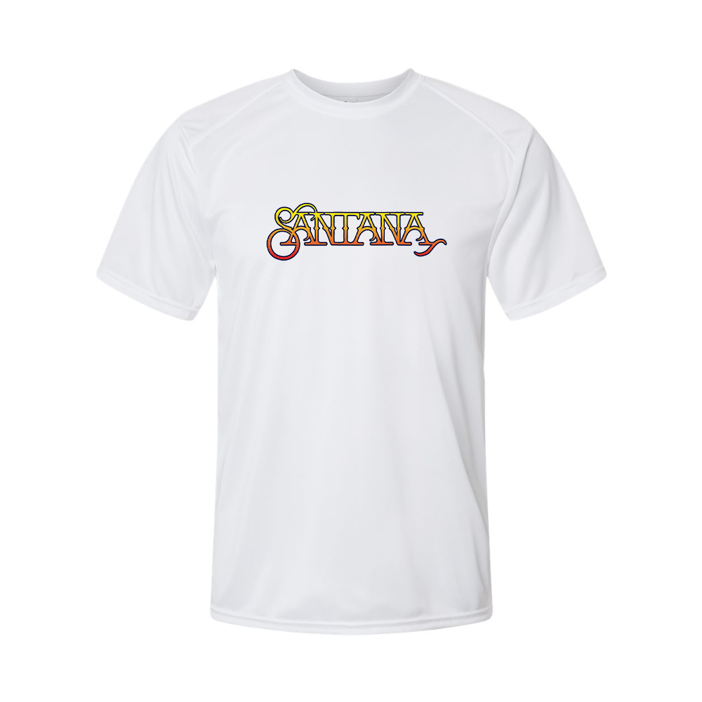 Men's Santana Logo Polyester T-Shirt
