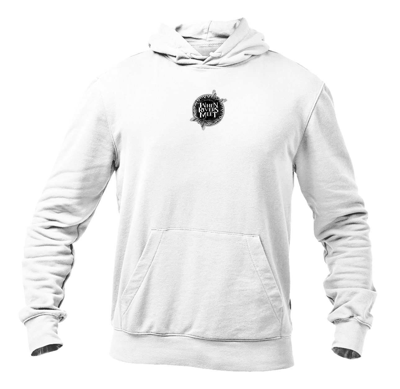 Men's When Rivers Meet Pullover Hoodie