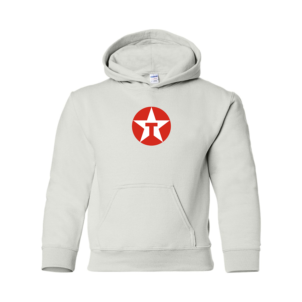 Youth Texaco Logo Gildan Heavy Blend  Hooded Sweatshirt
