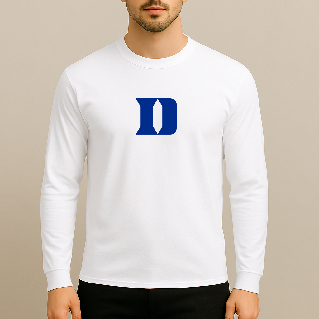 Men's Duke Blue Devils Logo Long Sleeve T-Shirt
