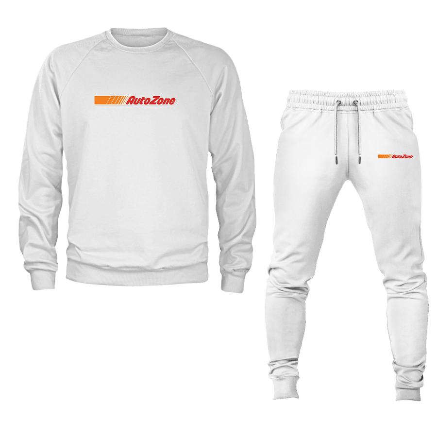 Men's AutoZone Logo Crewneck Sweatshirt Joggers Suit