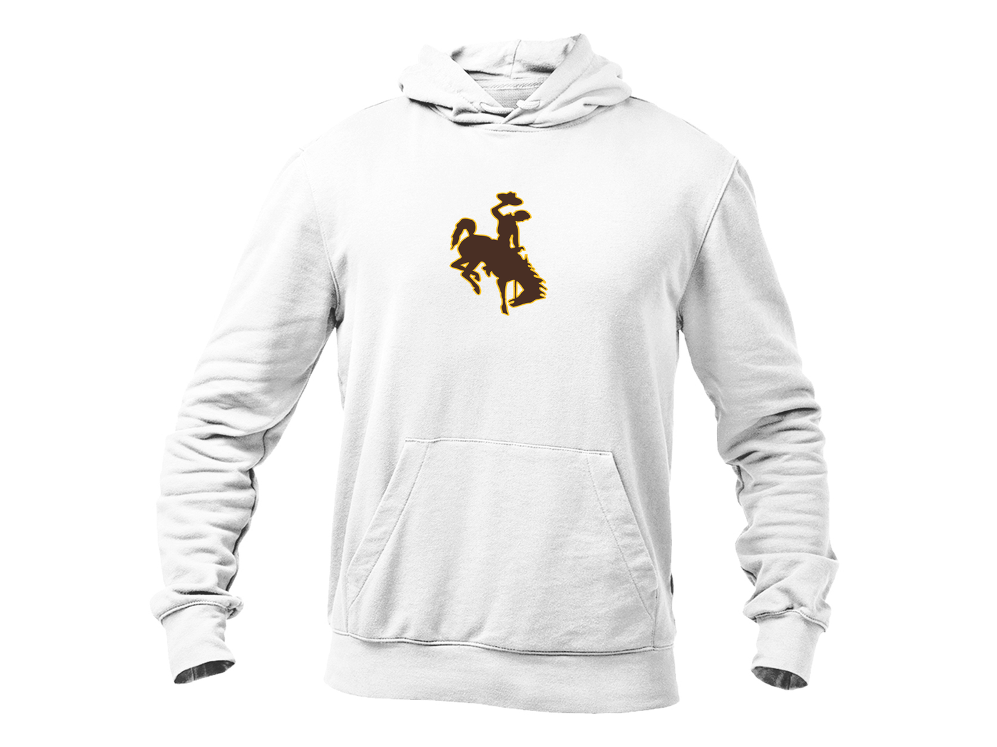 Men's Wyoming Cowboys Softstyle Midweight Hooded Sweatshirt