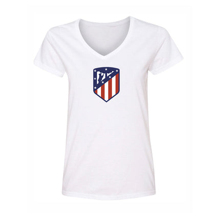 Women's Atletico Madrid FC V-Neck T-Shirt