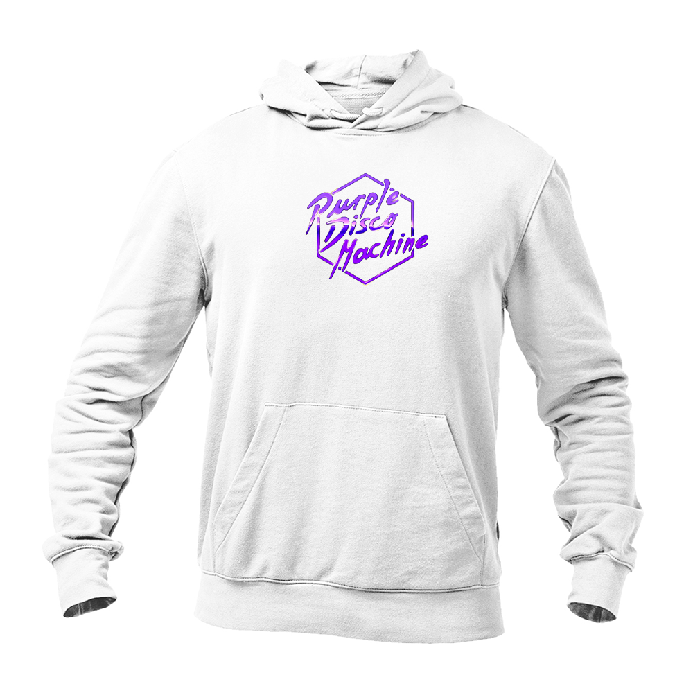 Men's Purple Disco Machine Pullover Hoodie