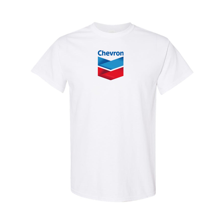 Youth Kids Chevron Gas Station  Cotton T-Shirt