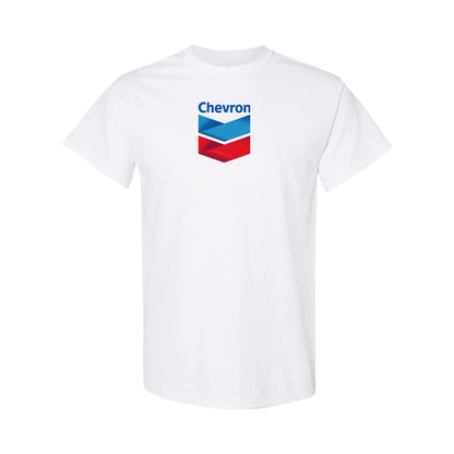 Youth Kids Chevron Gas Station  Cotton T-Shirt