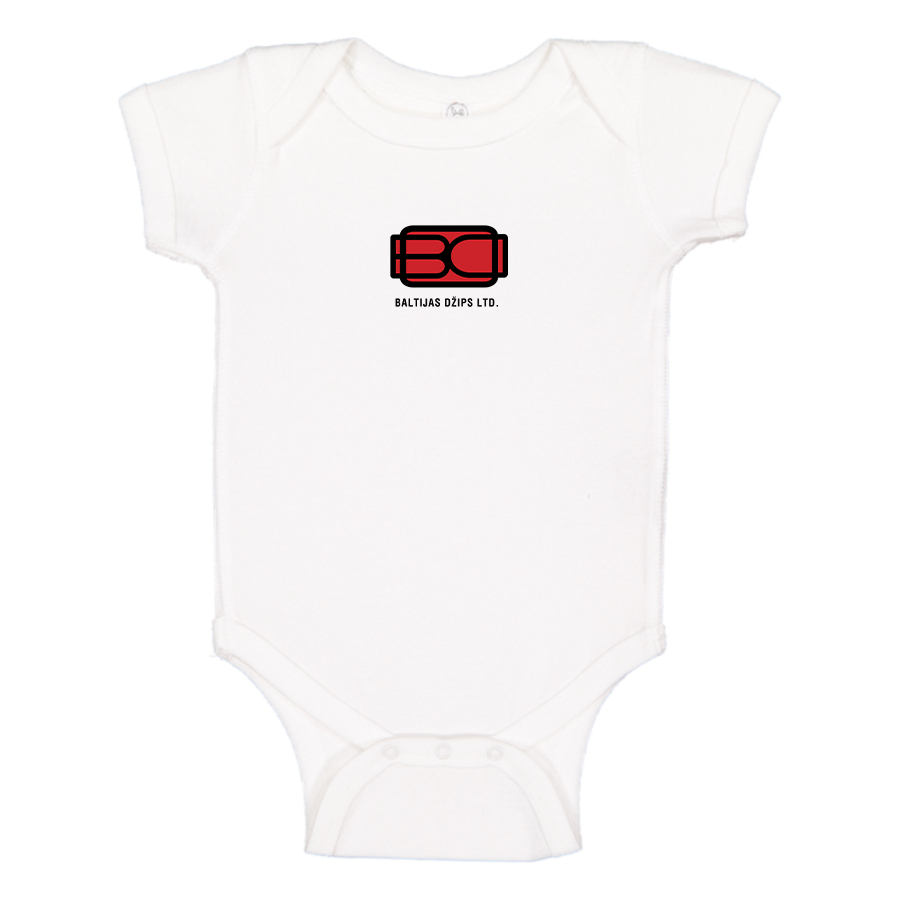 Baltijas Dzips Logo Baby Romper Onesie